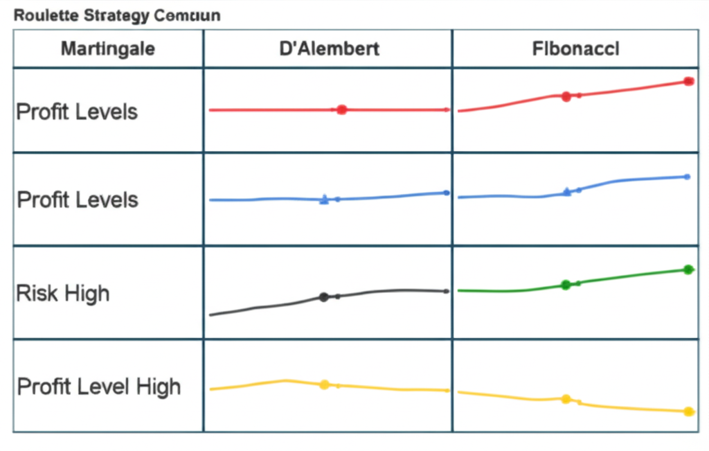 Roulette Strategy Comparison